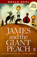 cover to James and the Giant Peach